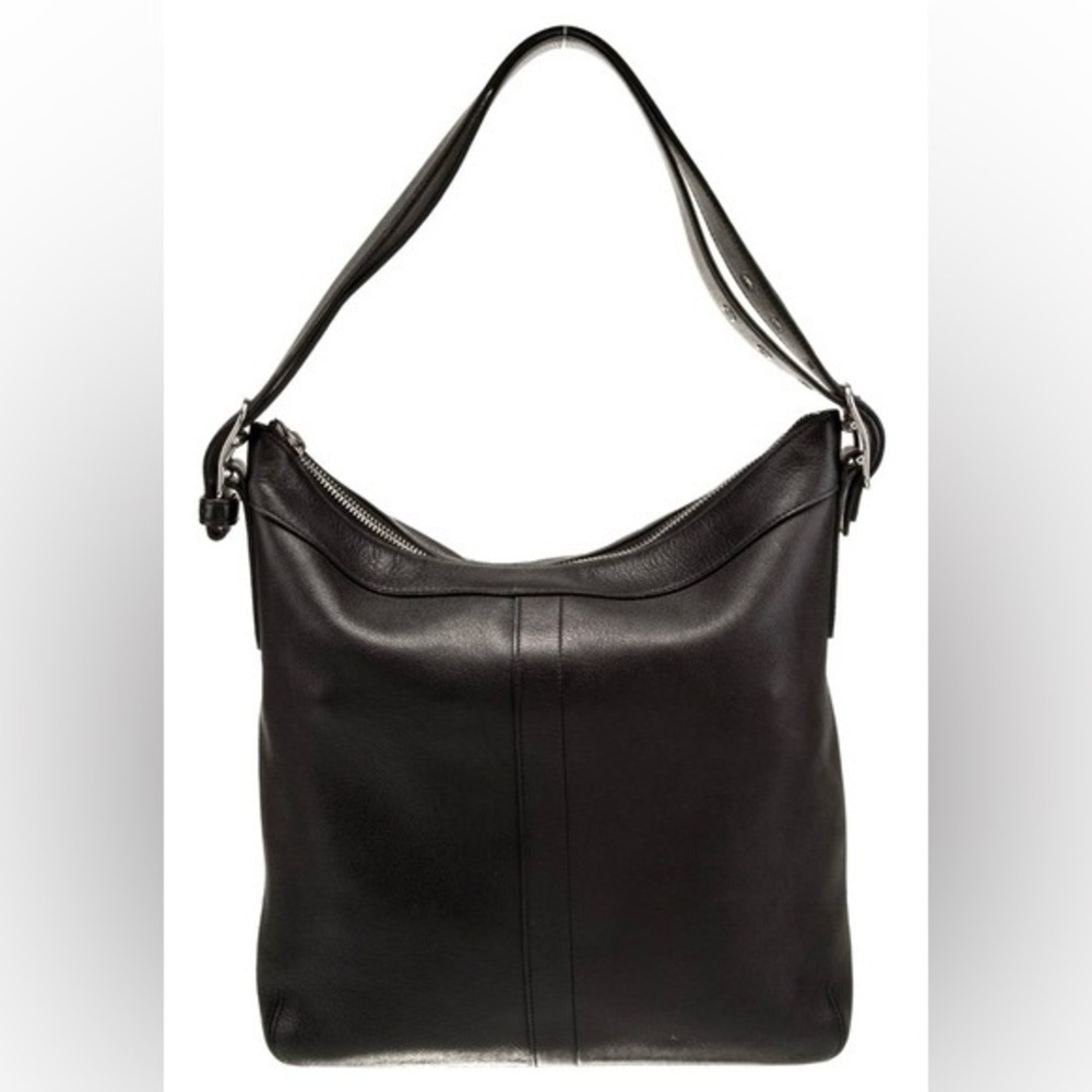 Vintage Coach Legacy Black Slim Duffle Bag | 9188 | Adjustable Strap | GUC - Picture 13 of 13